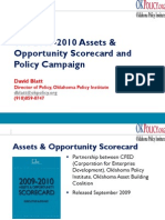 The 2009-2010 Assets & Opportunity Scorecard and Policy Campaign