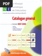 Download Catalogue  2007-2008 du Kiosque numrique de lducation by ejulien SN21754 doc pdf