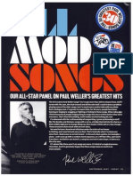 Paul Weller His 30 Greatest Songs UNCUT Mag Sept 2007