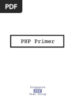 Download PHP Primer ver 01 by Singapore PHP User Group SN2175531 doc pdf