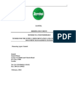 ZAMTEL DOCUMENT MANAGEMENT SYSTEM