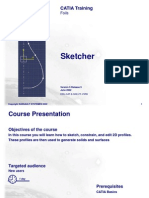 Sketcher-Catia v6