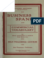 Business Spanish - A. D. Ainslie