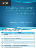Download Pokja Regulasi BPJS Kesehatan - Peraturan Perundang-undangan Pelaksanaan BPJS Kesehatan by Nd Yanuarius SN217598962 doc pdf