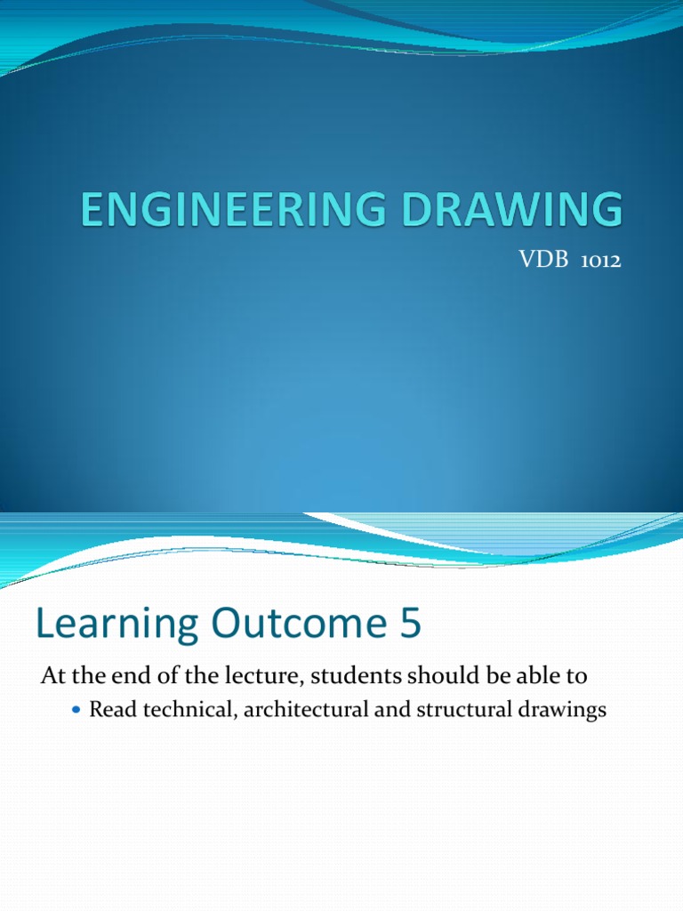 VDB 1012 (Architectural and Structural Drawing) PDF Framing
