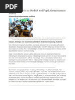 Download Action Research on Student and Pupil Absenteeism in School by Arthur Capawing SN217601194 doc pdf