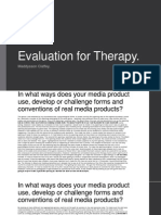 Evaluation For Therapy.: Maddysson Claffey