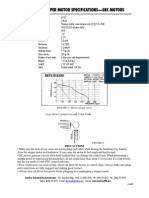 Stepper Motor Specifications