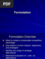 Formulate&Implement