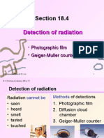 Section 18.4 Detection of Radiation
