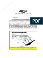 Vegetasi Untuk Konservasi Tanah Dan Air