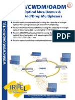 Iritel - WDM CWDM and Oadm Solution