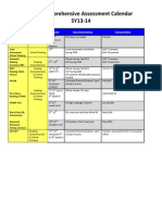 Whscomprehensive Assessment Calender Sy13-14 1