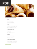 Canudinho de Chocolate