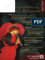 XLIII CICLO CAJA CANTABRIA DE MÚSICAS RELIGIOSAS