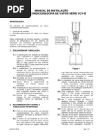 Série VCVB - Condicionadora - Manual