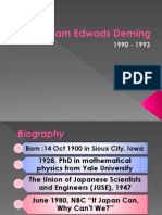 Management Theory by William Edwads Deming
