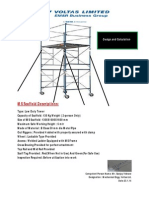 MS Scaffold Descriptions:: Design and Calculation