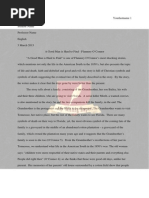 Download A Good Man is Hard to Find - Flannery OConnor by MyWritingExpert SN217636865 doc pdf