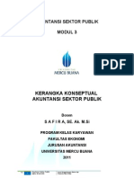 Kerangka Konseptual Akuntansi Sektor Publik