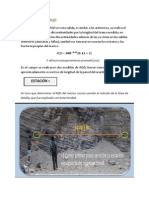 Mediciones del RQD en rocas sedimentarias: Estudio de caso en Chorrillos