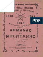 Armanac dera Mountanho. - Annados 09-10-11, 1916, 1917, 1918