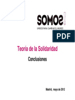 Teoria de La Solidaridad