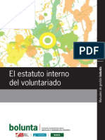 El Estatuto Interno Del Voluntariado