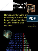 The Beauty of Mathematics