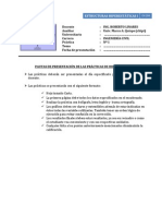 Estructuras Hiperestáticas I: Pautas de Presentación