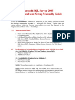 How to Install and Setup SQL Server 2005 Manually