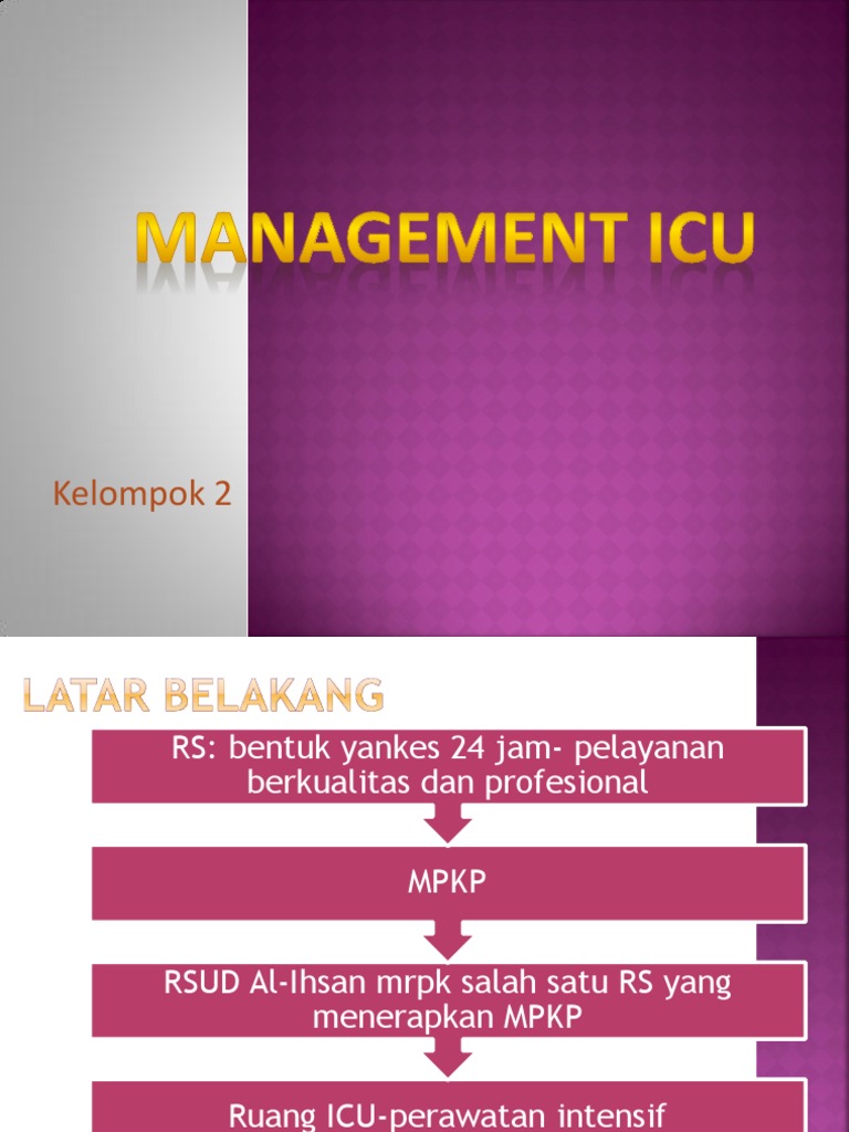 Management ICU | PDF