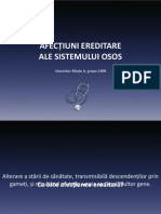 Afecțiuni Ereditare Ale Sistemului Osos