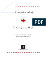 El Pequeño Salvaje: T. Coraghessan Boyle