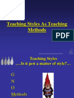 Teaching Styles 1