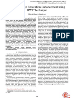 Satellite Image Resolution Enhancement Using DWT Technique-Ag