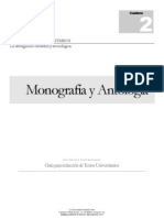 Monografia y Antologia