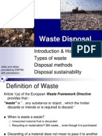 Lecture Waste Disposal