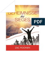 Geheimnisse Des Sieges - Zac Poonen