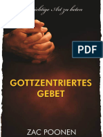 Gottzentriertes Gebet - Zac Poonen