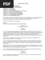 Educação Física CONFEF Lei n.º 9696