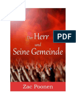 Der Herr Und Seine Gemeinde - Zac Poonen