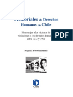 Memoriales de DDHH en Chile. FLACSO