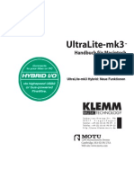 UltraLite-Mk3 Hybrid Handbuch