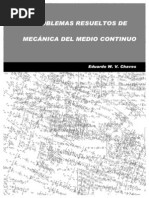 Problemas de Mecanica Del Medio Continuo Eduardo W.v.chaves