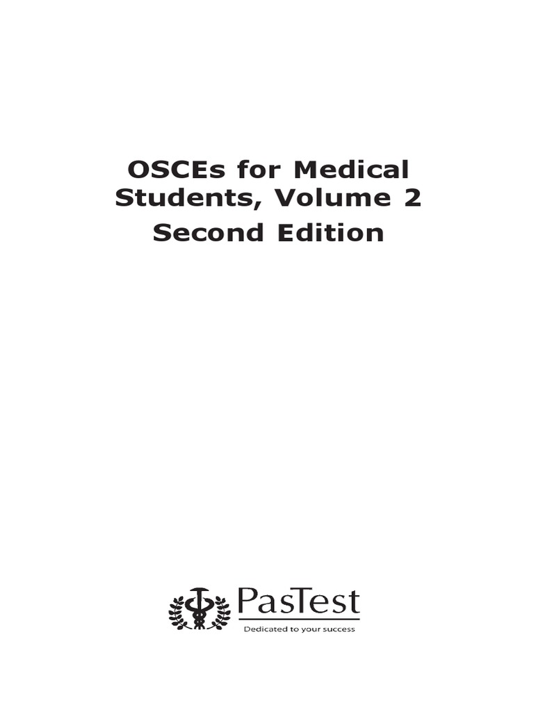 OSCE Revision Guide for Medical Students | PDF | Peptic Ulcer | Diarrhea