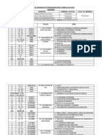 Cuadro de Semanas de Programacion Curricular 2014 Historia 2014