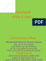 Muhamad Khairul Anuar - How To Use Openbook Any Version