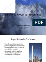 Diseño de Procesos Industriales