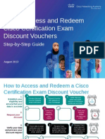 How To Access and Redeem Cisco Certification Exam Discount Vouchers